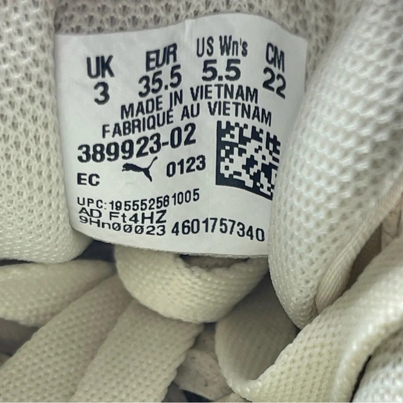 Puma Cruise Rider NU Satin Sneaker,
White + Pristine, Size US 5.5/EU 36.5, NIB - Picture 15 of 15